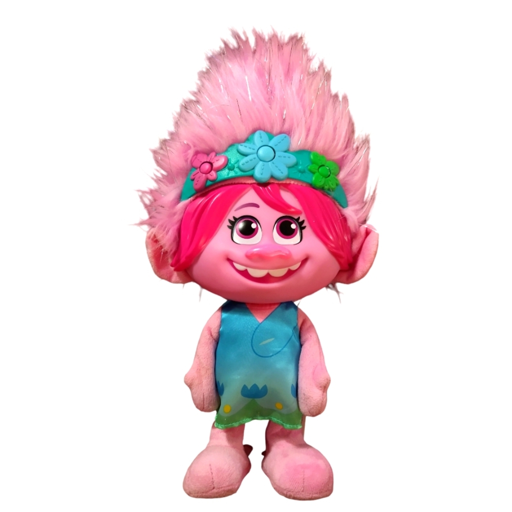 Dream Works Poppin Poopy Sing & Light Troll Doll